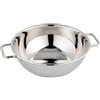 Ilsa 11 cm - Monoporzione Mini Wok In Acciaio Inox