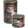 Leonardo Ricco di Fegato Cibo Umido per Gatti - 6x400 gr