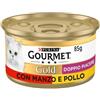 Gourmet Gold Doppio Piacere con Manzo e Pollo 85gr