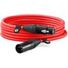 RØDE XLR-6 Cavo XLR premium (6m, Rosso)