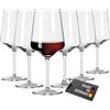 RITZENHOFF Set di 6 bicchieri da vino - 500 ml - Made in Germany | Art. n. 6301001, Serie Lichtweiss, 6 bicchieri da vino 500 ml, cristallo, lavabile in lavastoviglie