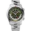Alpina Orologio analogico da uomo al quarzo con cinturino in acciaio inossidabile mid-39671, argento