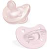 Chicco Gommotto Physioforma Silicone Rosa 2-6 Mesi 2 Pezzi