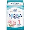 Nestlé Nidina Optipro 1 Polvere 1,2kg - Latte in Polvere per Neonati, Senza Olio di Palma, con DHA