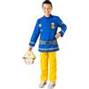 Ciao Sam il Pompiere costume travestimento bambino originale (Taglia 3-4 anni) con maschera