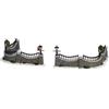 Lemax stone wall, set of 6