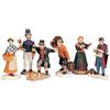 Lemax townsfolk figurines, set of 6