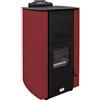 Stufe A Pellet Italia Asia 22 kW - 5 Stelle - Pulizia Automatica Colore: Rosso
