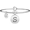 KIDULT - Bracciale Donna - Iniziale S | Emozioni - 231555S