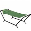 Outsunny Amaca da Esterno Amaca Autoportante con Supporto, 237x90x92cm, Verde | Aosom Italy