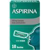 BAYER SpA Aspirina in Granuli Senza Acqua, Antidolorifico e Antinfiammatorio contro Mal di Testa, Dolore e Infiammazione, Aroma Cola, 10 Buste orosolubili