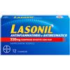 BAYER SpA Lasonil Antinfiammatorio e Antidolorifico, Per trattamento di Mal di Schiena, Dolori Muscolari e Articolari, con 220mg di Naprossene Sodico, 12 Compresse Rivestite