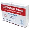 EG SpA Simecrin - Gonfiore e Meteorismo - 30 compresse masticabili - 80 mg