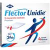 IBSA FARMACEUTICI ITALIA Srl FLECTOR UNIDIE - Cerotto medicato contro mal di schiena, dolori articolari e muscolari - 4 Cerotti Medicati 14mg