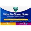 PROCTER & GAMBLE SRL VICKS FLU GIORNO NOTTE*12+4CPR