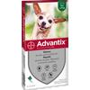ELANCO ITALIA SpA Advantix Spot-On Cani 6 Pipette Monodose Fino a 4 Kg