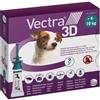 CEVA SALUTE ANIMALE SpA VECTRA 3D*SPOTON 3FL 4-10KG VE