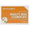 SYFORM Srl New Syform Multi B 50 Complex Integratore Multivitaminico per Sportivi 30 compresse