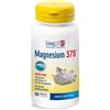 LONGLIFE Srl Magnesium 375 Longlife - Integratore con 5 sali di magnesio - 100 tavolette