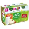 HIPP ITALIA Srl Hipp Biologico Omogeneizzato Merenda Mela e Yogurt 2 x125 g