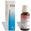DR.RECKEWEG & CO. GmbH Dr. Reckeweg R26 Gocce Orali Omeopatiche 22 ml