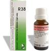 DR.RECKEWEG & CO. GmbH Dr. Reckeweg R38 Gocce Omeopatiche 22 ml