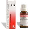 DR.RECKEWEG & CO. GmbH Dr. Reckeweg R48 Gocce Orali Omeopatiche 22 ml