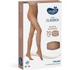 ITALSILVA COMMERCIALE Srl Sauber Pharma - Linea Classica - Collant Maglia Microrete 70 Den (13-17 mmHg) - Taglia 3 Bisquit