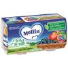 DANONE NUTRICIA SpA SOC.BEN. Mellin Omogeneizzato Di Frutta Mela e Mirtillo 2 x 100 g