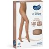 ITALSILVA COMMERCIALE Srl Sauber Pharma - Linea Classica - Collant Maglia Microrete 140 Den (18-22 mmHg) - Taglia 4 Nero