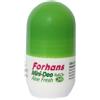 URAGME Srl FORHANS MINI DEO Deodorante Roll on 24h ALOE FRESH 20ml