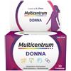 HALEON ITALY Srl Multicentrum Donna Integratore Alimentare Multivitaminico Vitamina D Calcio Ferro Acido Folico 30Cpr
