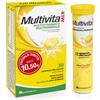 MONTEFARMACO OTC SpA Montefarmaco - Multivitamix 30 Compresse Effervescenti Gusto Limone - Integratore Multivitaminico Minerale