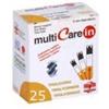 BIOCHEMICAL SYSTEM INTERN. SpA Multicare In Trigliceridi Strisce Reattive 25 pezzi