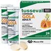 MARCO VITI FARMACEUTICI SpA TUSSEVAL GOLA AD 24CPR