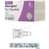 A.MENARINI DIAGNOSTICS Glucoject Pen Needles 31G 6mm Aghi per Penne da Insulina 100 Pezzi