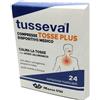 MARCO VITI FARMACEUTICI SpA Tusseval Tosse Plus 24 Compresse Menta Limone