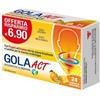 F&F Srl Gola Act benessere delle vie respiratorie gusto Miele e Arancia 24 compresse