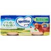 DANONE NUTRICIA SpA SOC.BEN. Mellin Omogeneizzato di Pollo Vitello e Verdure 2 x 80 g