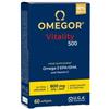 U.G.A. Nutraceuticals Srl Omegor Vitality 500 - Integratore per cuore e circolazione - 60 capsule