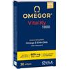 U.G.A. Nutraceuticals Srl Omegor Vitality 1000 - Integratore per cuore e circolazione - 30 perle