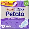 FATER SpA LINES PETALO CON ULTRA ALI - ASSORBENTE FILTRANTE DELICATO E TRASPIRANTE - 12pz