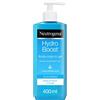 KENVUE ITALIA SPA Neutrogena, Fluida Corpo Idratante in Gel, Hydro Boost, con Acido Ialuronico, Assorbimento Rapido, anche Pelli Sensibili, 400ml