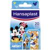 BEIERSDORF SpA Hansaplast Cerotti Disney, Cerotti bambini impermeabili e delicati, 20 pezzi in 2 formati
