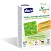 CHICCO (ARTSANA SpA) Chicco Natural Sticker Colorati e Profumati Alla Citronella Ed Eucalipto Antizanzare Bambini 12 Pezzi