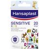 BEIERSDORF SpA Hansaplast Cerotti Kids, Cerotti bambini ipoallergenici e delicati, 20 pezzi in 2 formati