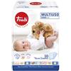 S.I.L.C. SpA Trudi Baby Care Telini Multiuso 60x60cm 10 Pezzi
