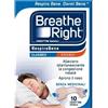 E.FA.S. SpA BREATH RIGHT Cerottini Nasali Classici Grandi 10 Pezzi (sostituisce ufficialmente Rinazina RespiraBene)