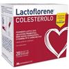 MONTEFARMACO OTC SpA Lactoflorene Colesterolo - Integratore di Fermenti Lattici e Riso Rosso - 20 Bustine