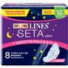 FATER SpA LINES SETA ULTRA NOTTE - ASSORBENTI MASSIMO CONTENIMENTO - 8PZ